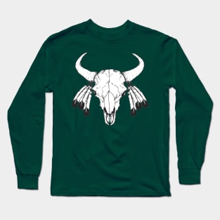 Bison Skull 1 Long Sleeve T-Shirt